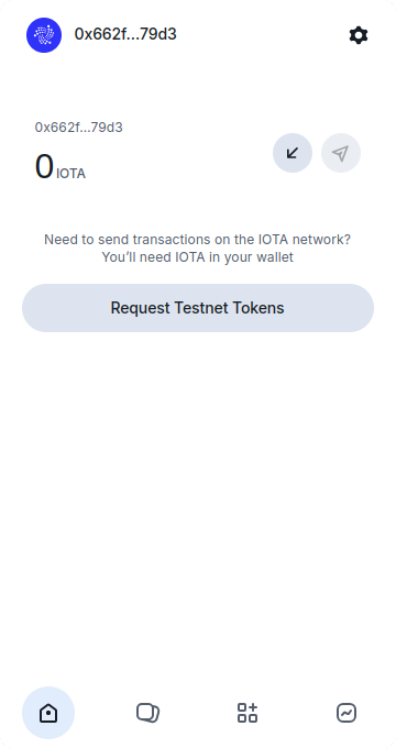 Request Tokens in Home